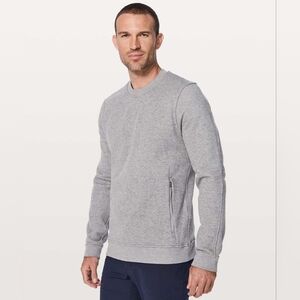 Lululemon Ritual Pullover Sweatshirt Crew Men Size XXL 2X Gray